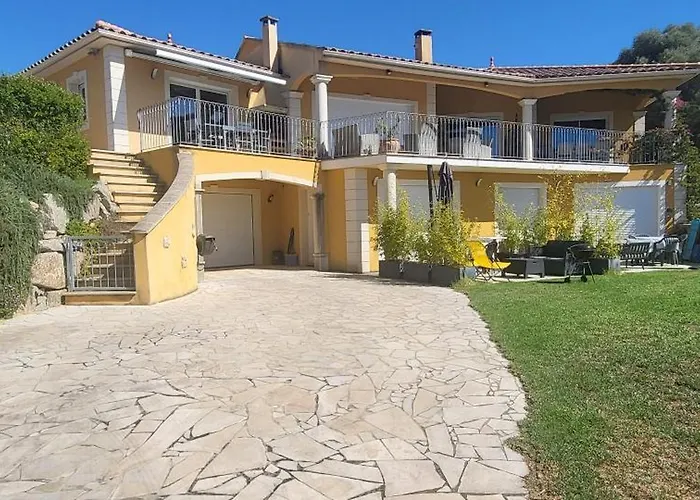 Apartment T3 Propriano Vue Mer, Neuf, Climatise Et Classe 4 Etoiles Viggianello