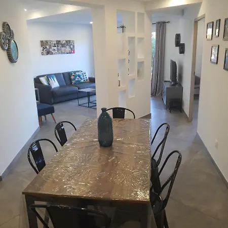 Apartment T3 Propriano Vue Mer, Neuf, Climatise Et Classe 4 Etoiles