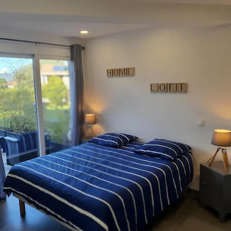 Apartament T3 Propriano Vue Mer, Neuf, Climatise Et Classe 4 Etoiles Viggianello