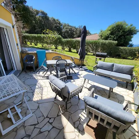 T3 Propriano Vue Mer, Neuf, Climatise Et Classe 4 Etoiles *