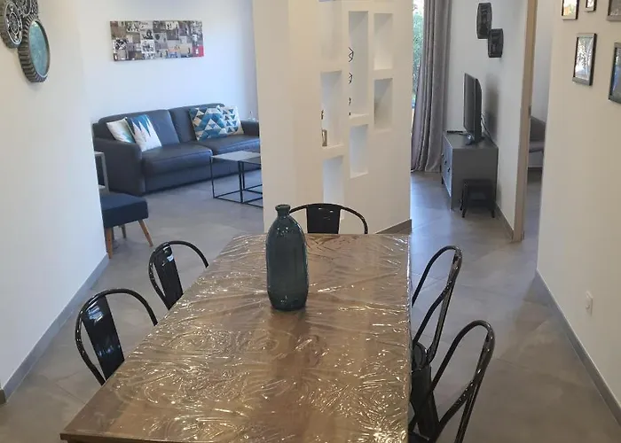 Apartamento T3 Propriano Vue Mer, Neuf, Climatise Et Classe 4 Etoiles